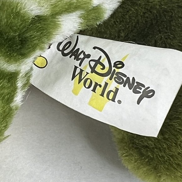 Walt Disney World Living Seas Turtle Plush Green Epcot 13" Stuffed Animal Button - Picture 12 of 13